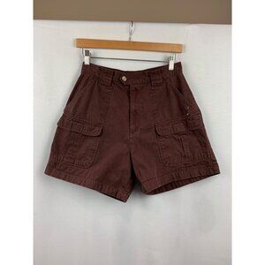 Route 66 Original Brown Cargo Shorts Size 8 Cotton